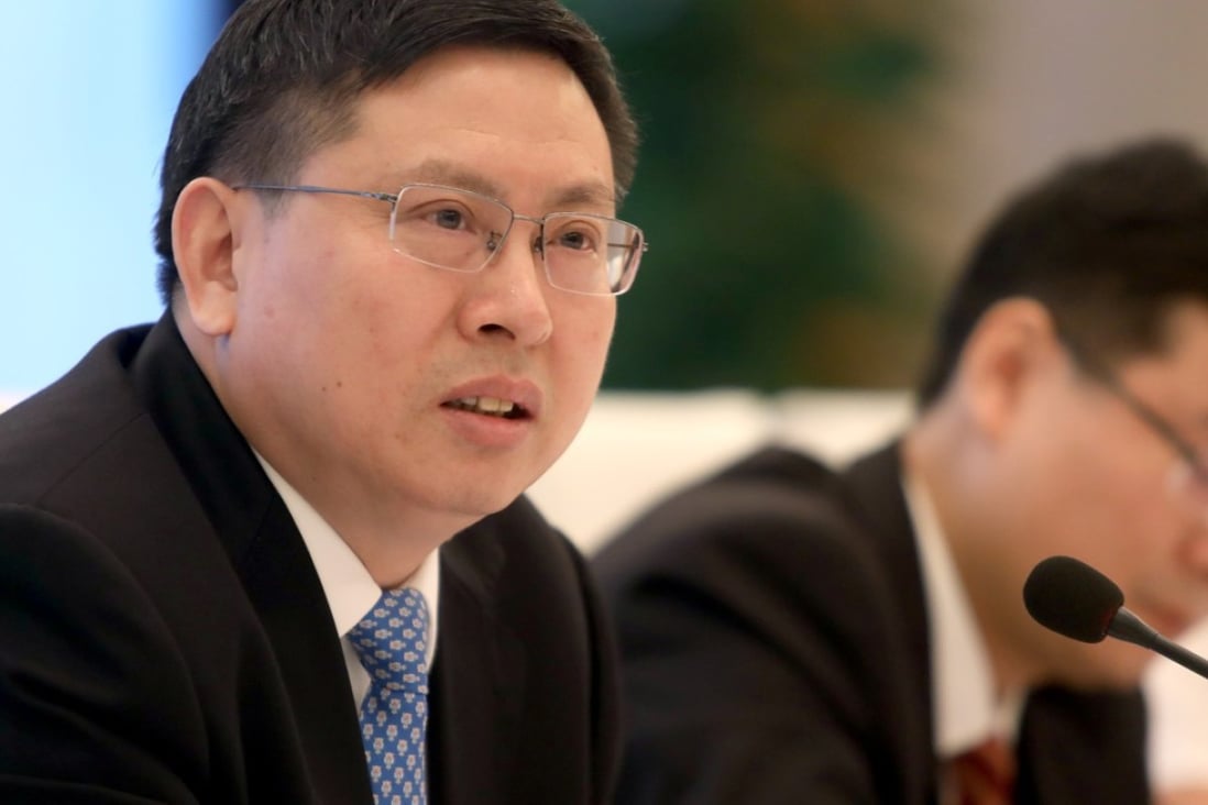 Song Ruan said he hoped journalists would ‘have objective and comprehensive coverage’ of the outcomes of the congress. Photo: Sam Tsang