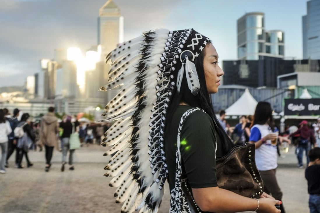 If you can rock a feathered native American headress at Hong Kong's Clockenflap music and arts festival, why not? But there are other choices. Photo: Alamy
