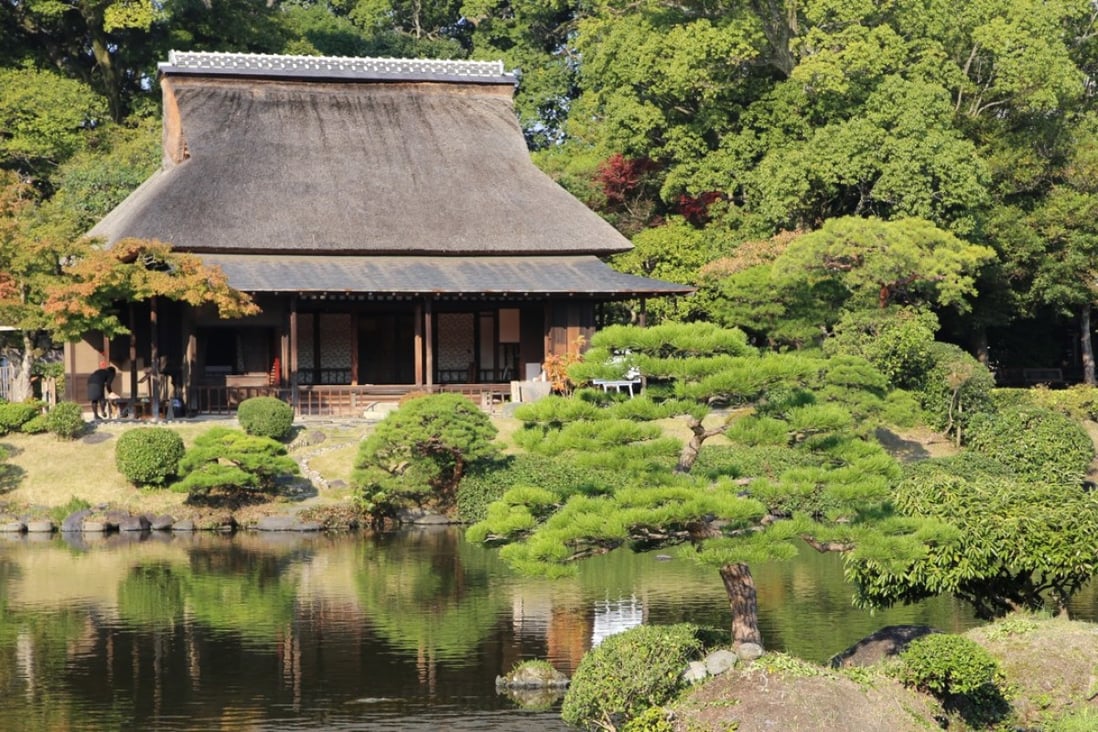 Suizenji Gardens, in Kumamoto.