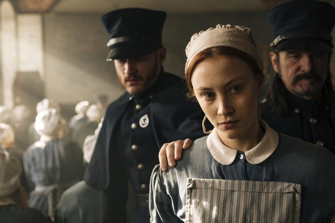 Sarah Gadon in a still from Alias Grace. Gadon began performing professionally at nine years old as a ballerina in a production of The Nutcracker. Photo: TNS