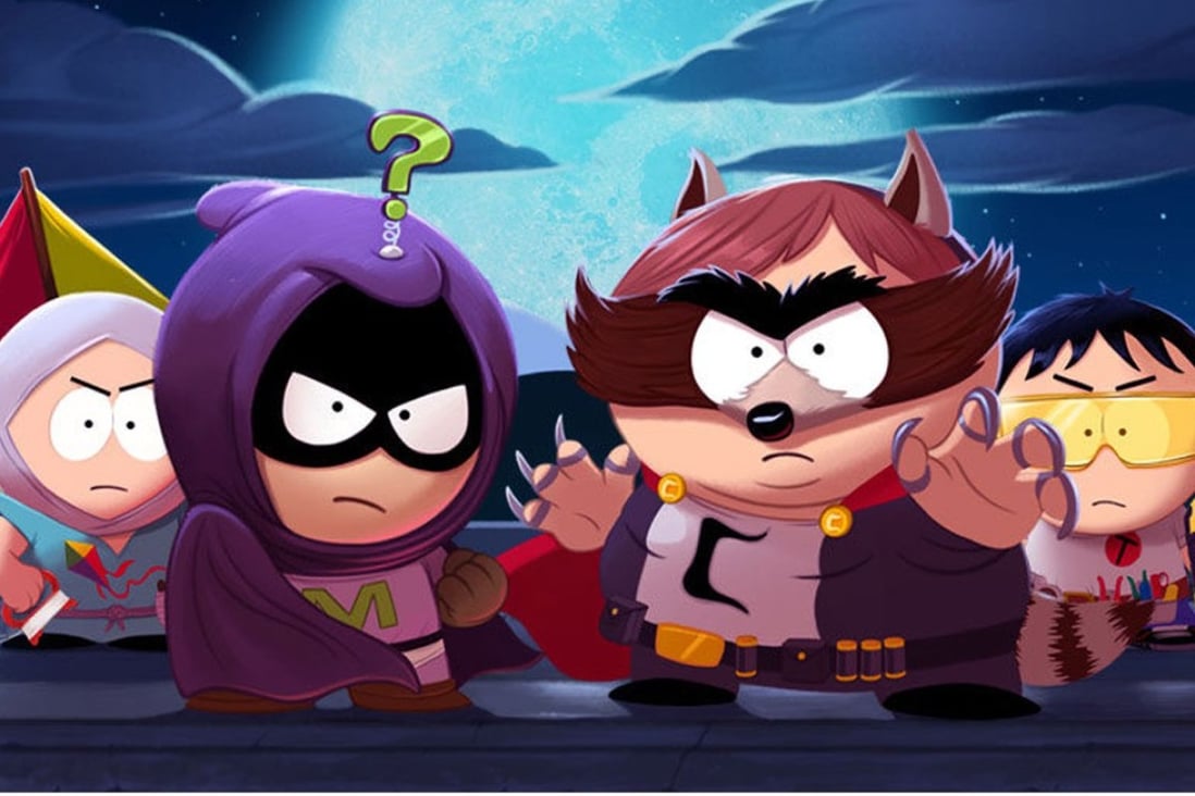 In South Park: The Fractured But Whole (for PlayStation 4, Xbox One and PC) you play as a member of Cartman’s Coon & Friends superhero team.