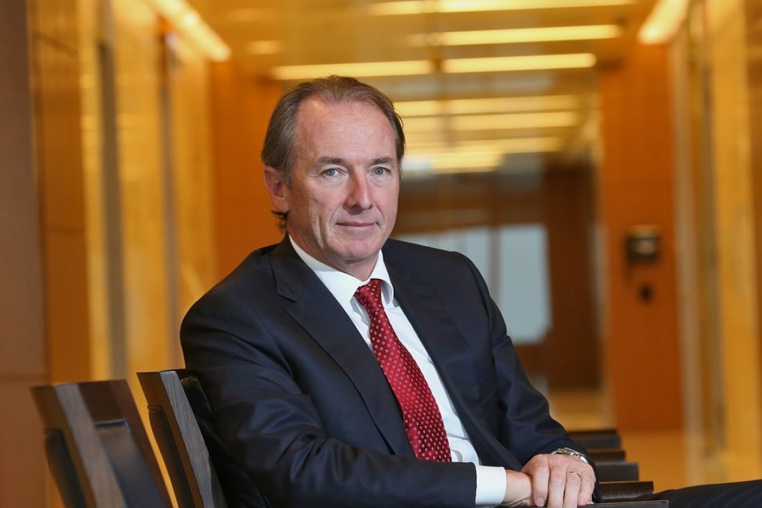 Interview with Morgan Stanley global CEO James Gorman at Morgan Stanley's, West Kowloon. 13NOV17. SCMP / David Wong