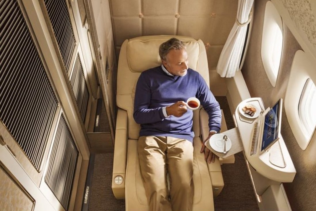 Emirates has one of the most impressive and luxurious first-class cabins.
