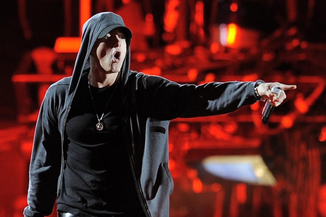 Eminem is making his return with a new album, Revival, that is set for release this week. Photo: AP