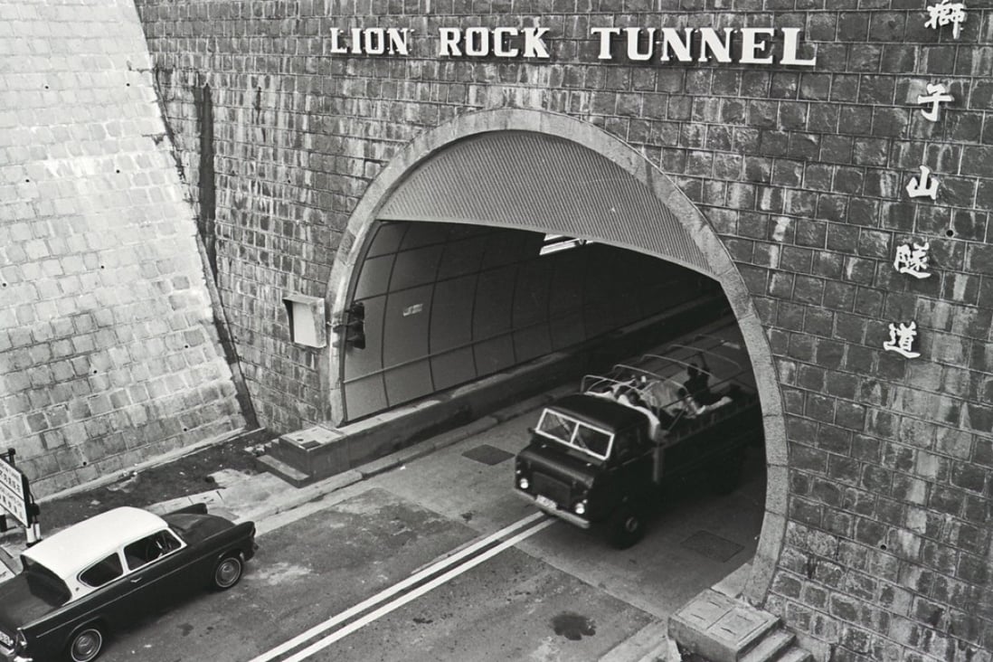 The 4,677ft Lion Rock Tunnel linking Sha Tin and Kowloon, soon after its opening. Pictures: SCMP