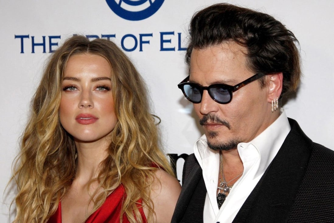 Amber Heard and then-husband Johnny Depp in 2016. Photo: Lumeimages/Sipa USA/TNS