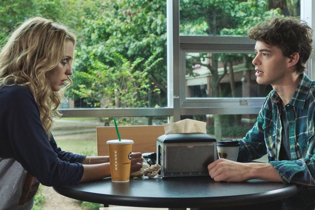 Jessica Rothe and Israel Broussard in Happy Death Day (category: IIB), directed by Christopher Landon. It also stars Ruby Modine.