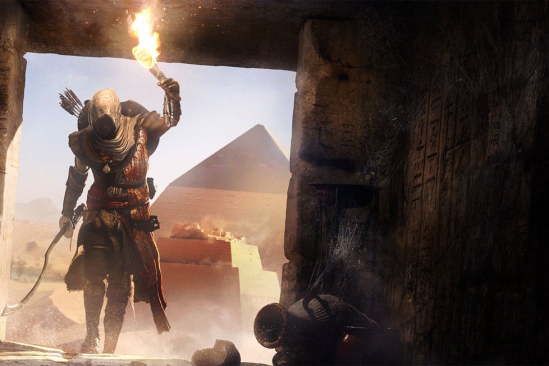 Assassins Creed Origins, available for PC, PlayStation 4 and Xbox One, sees you playing the part of a superhuman assassin in ancient Egypt.