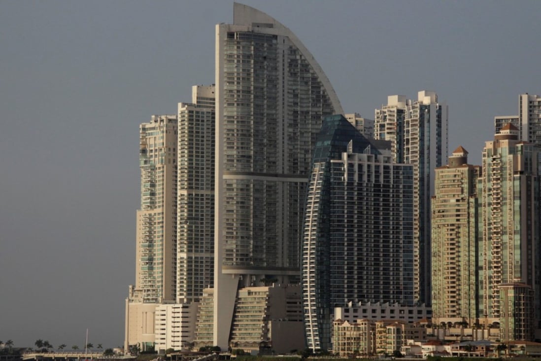 The Trump Ocean Club International Hotel and Tower Panama (centre) in Panama City. Photo: Reuters