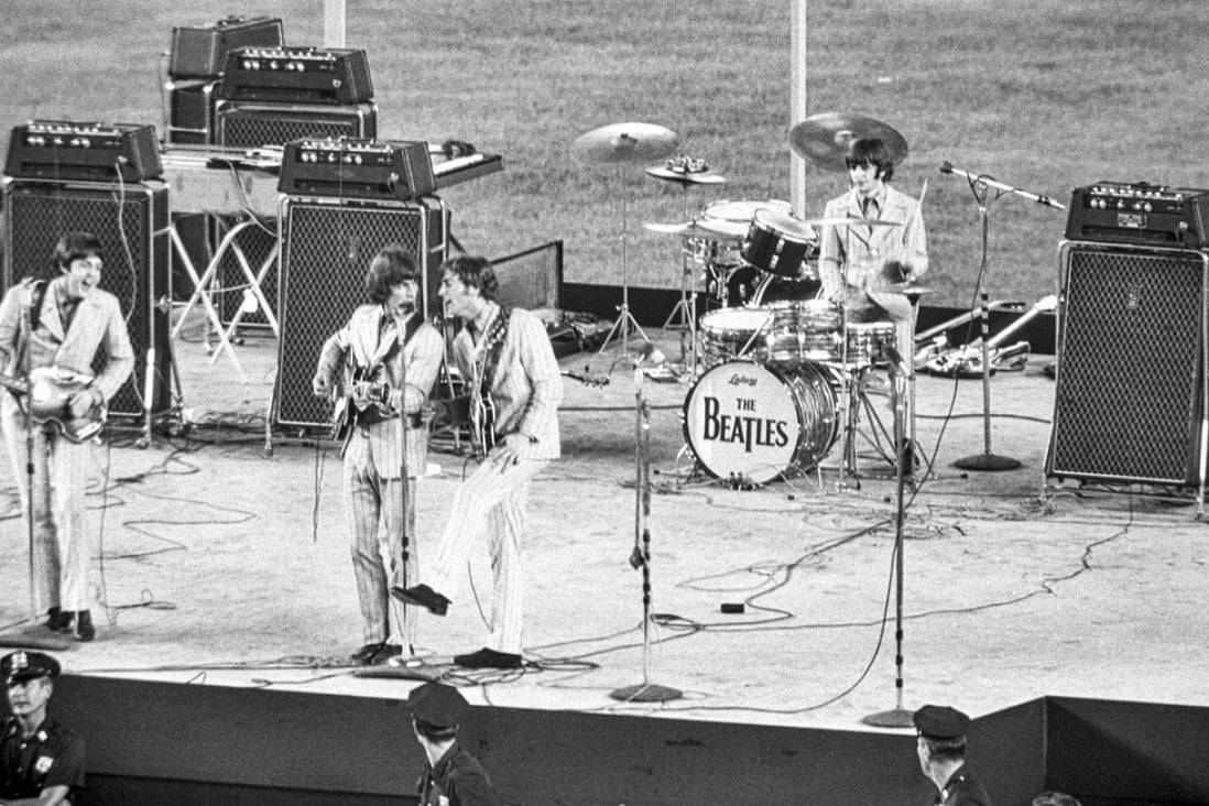 The Beatles play Shea Stadium in 1965. Photo: Corbis
