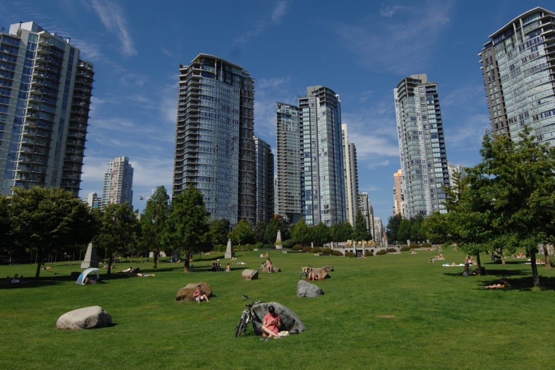 The Yaletown area of Vancouver, Canada. The city’s condominium market is surging, with many buyers happy to buy and immediately resell unfinished units to profit from rising prices, a practice known as “flipping”. Photo: Xinhua