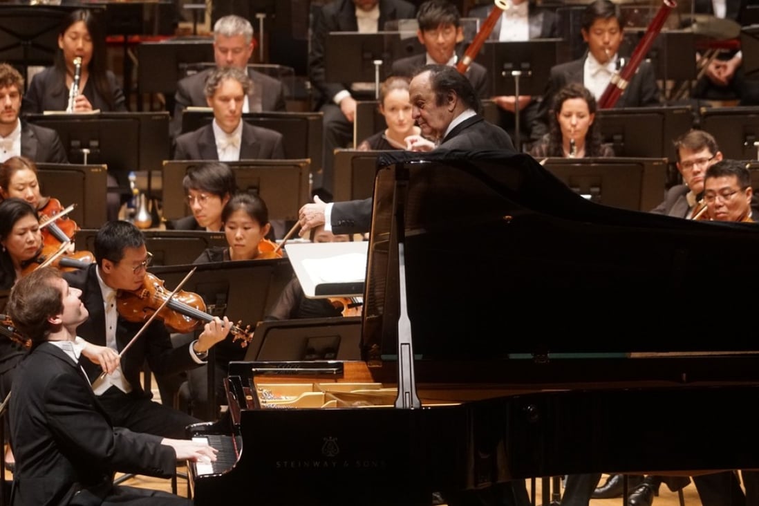 Nikolai Lugansky and the HKPhil under Charles Dutoit perform Rachmaninov’s Piano Concerto No. 3 at the Hong Kong Cultural Centre. Photo: Cheung Wai-lok