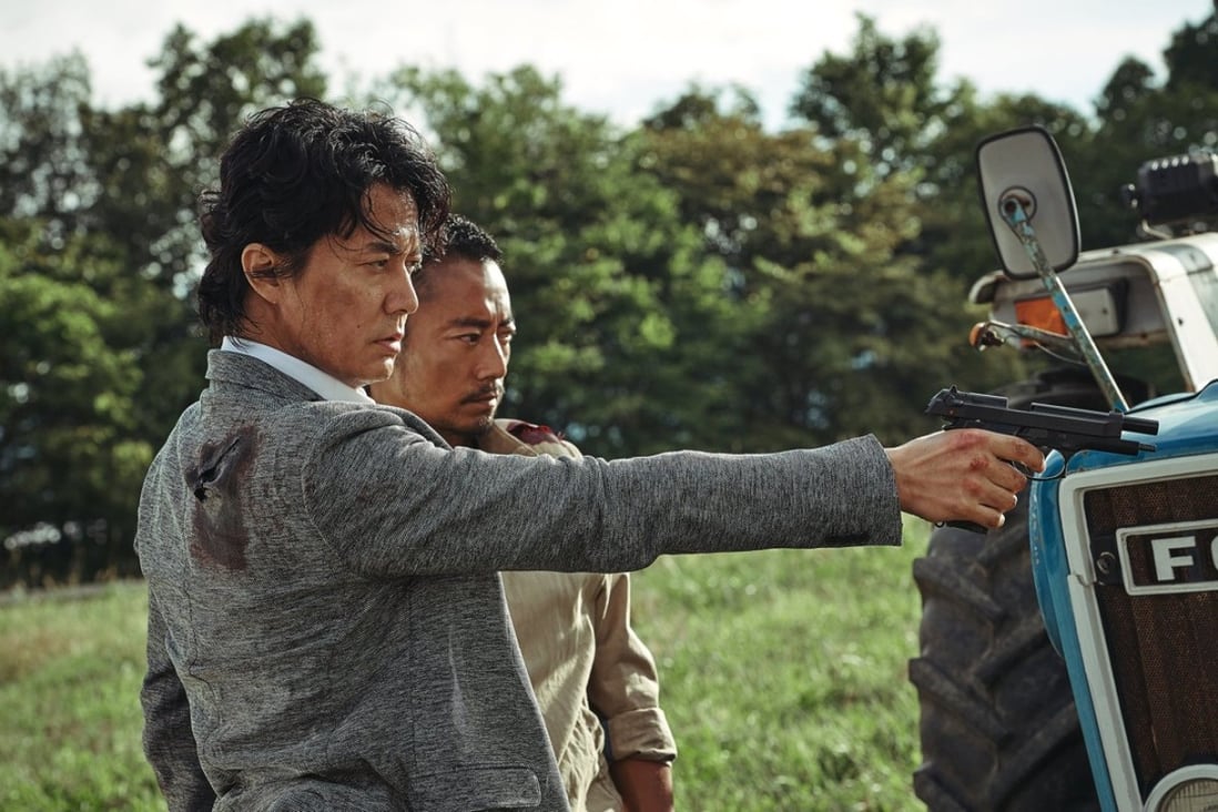 Masaharu Fukuyama (front) and Zhang Hanyu in a still from Manhunt, directed by John Woo.