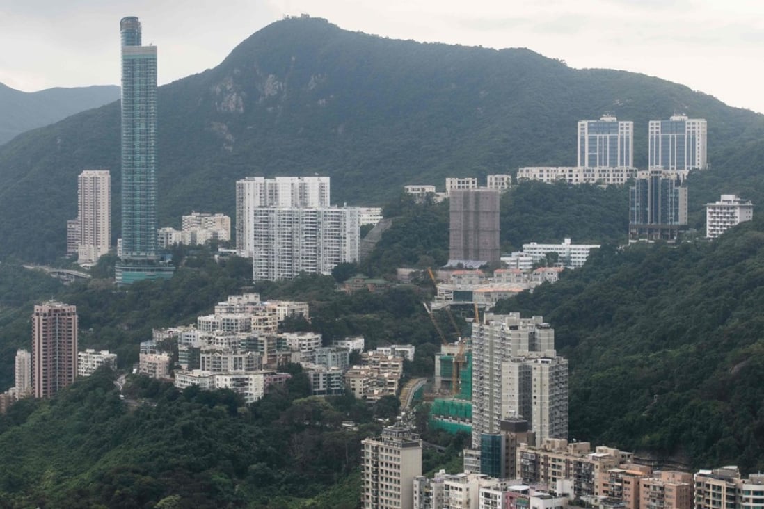 A record price for a home in Asia was set this month after two apartment units at Mount Nicholson (top right), a luxury housing development on The Peak in Hong Kong, were sold for HK$1.16 billion (US$149 million) to a single buyer. Hong Kong’s skyrocketing housing prices are a result of market distortions and irregularities, particularly in mortgages. Photo: AFP