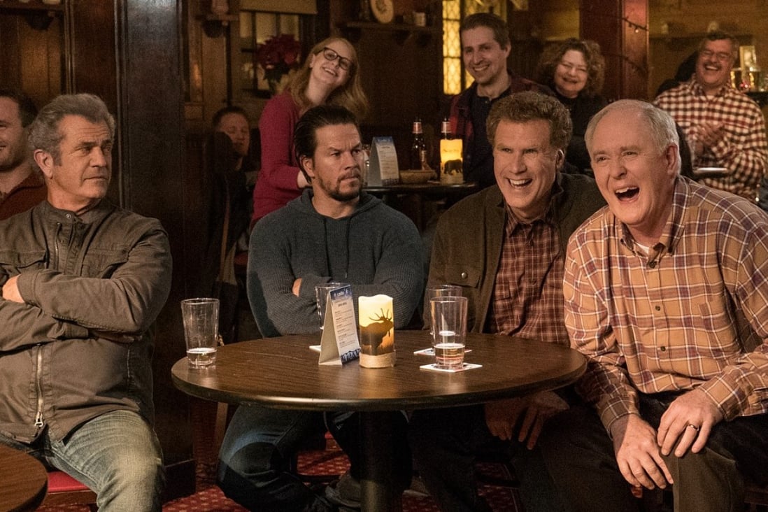 (From left) Mel Gibson, Mark Wahlberg, Will Ferrell and John Lithgow in Daddy’s Home 2 (category IIA), directed by Sean Anders.