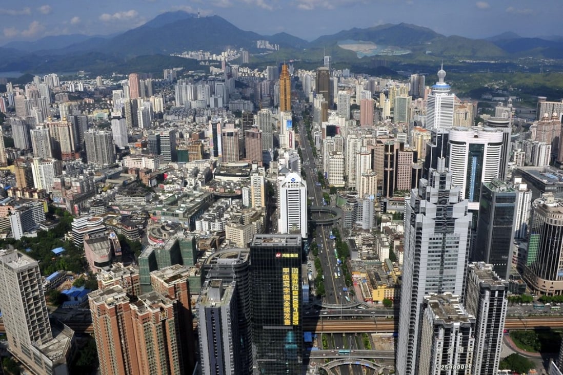 Shenzhen has overtaken Guangzhou as the city with the largest economy in Guangdong province. Photo: Imaginechina