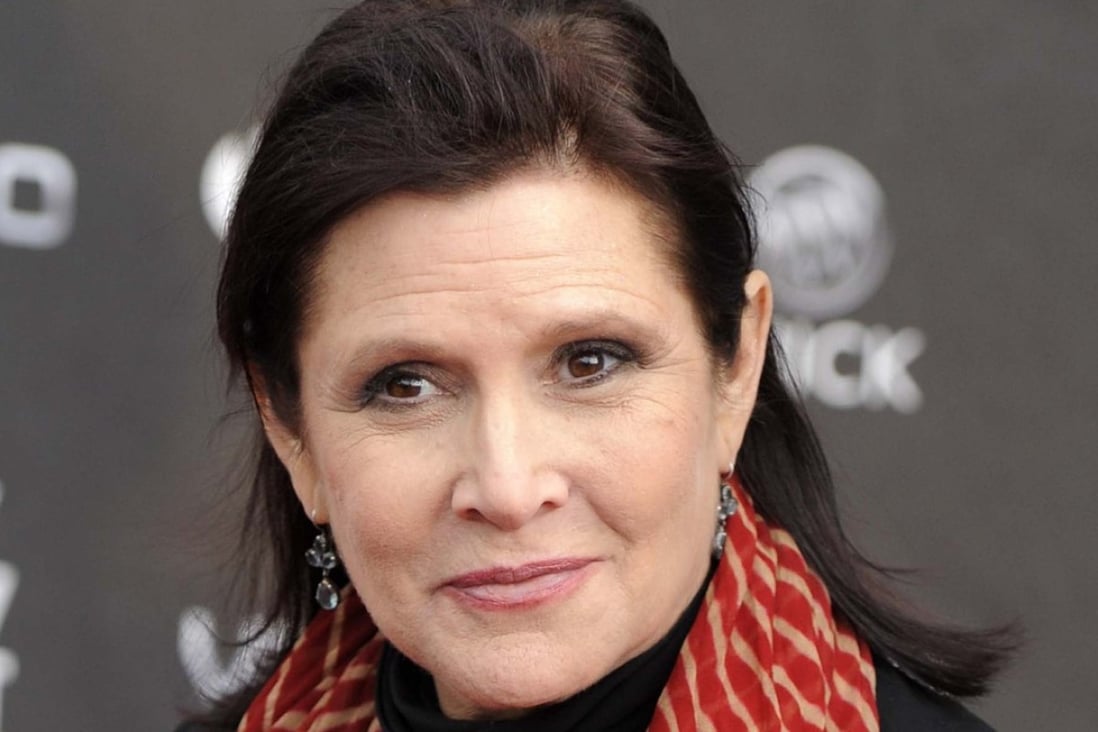 File photo of Carrie Fisher. Photo: AP