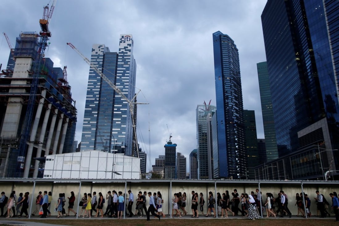 According to a CBRE survey, 85pc of occupiers in the Asia-Pacific region anticipate an increase in mobility intheir future workforce. Photo: Reuters 