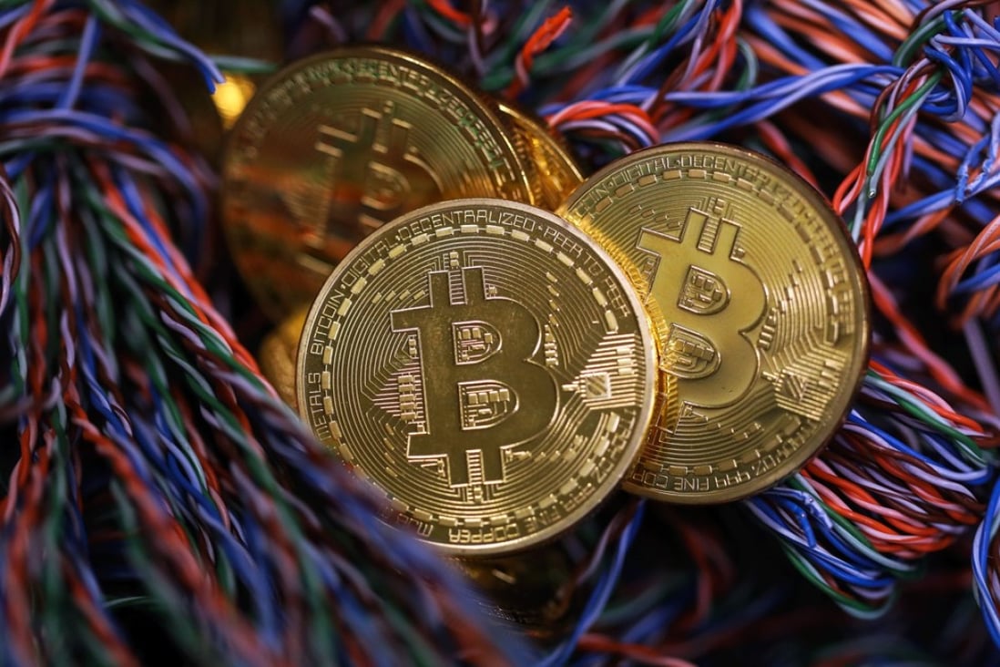 Bitcoin’s value has doubled four times this year, from US$1,000 to US$16,000. Photo: Bloomberg