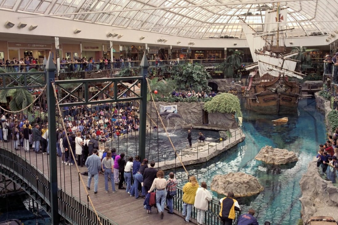 West Edmonton Mall, which opened in September 1981, features the world’s largest indoor amusement park. Photo: SCMP Handout