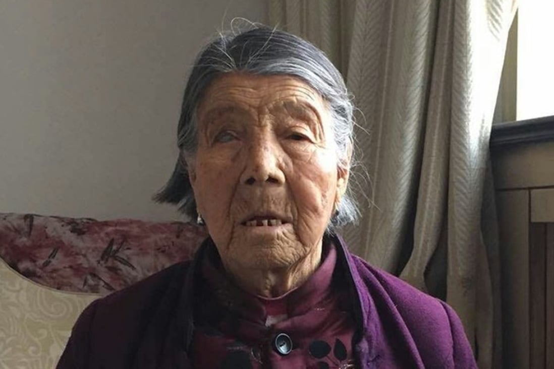 Former comfort woman He Yuelian still has traumatic flashbacks. Photo: Handout