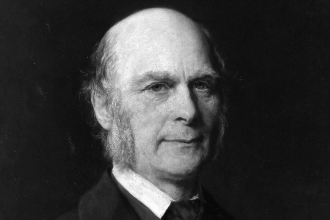 A 1882 oil on panel of British polymath Francis Galton, by German painter Gustav Graef. Picture: Alamy