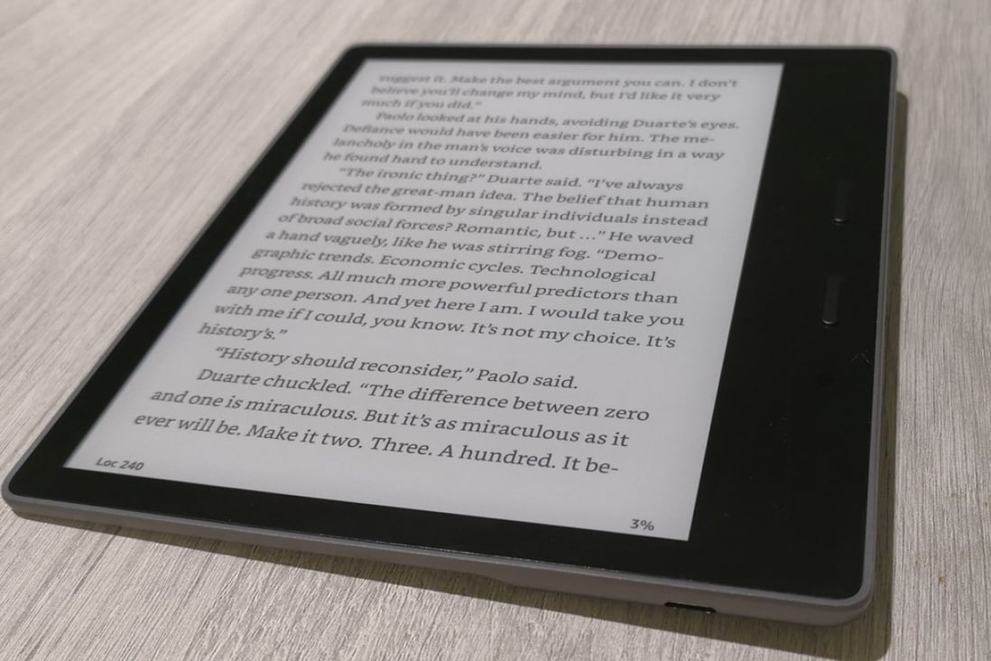Kindle Oasis 2 has a bigger screen, but with a shorter battery life, is ...