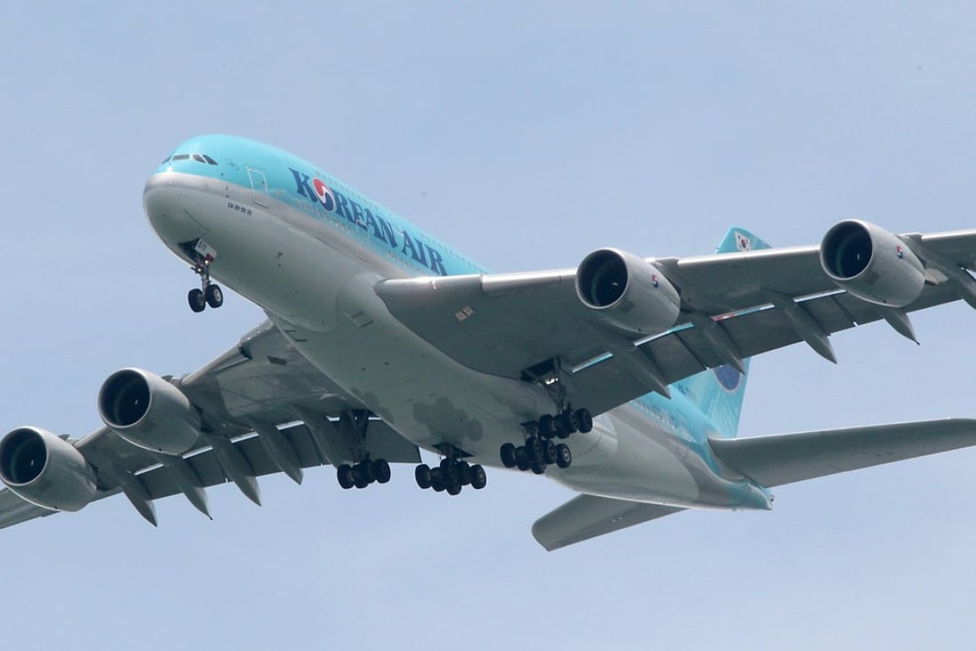 The deal with Korean Air comes less than six months after the government halved the standard tax rates for lessors to 8.25 per cent. Photo: K. Y. Cheng