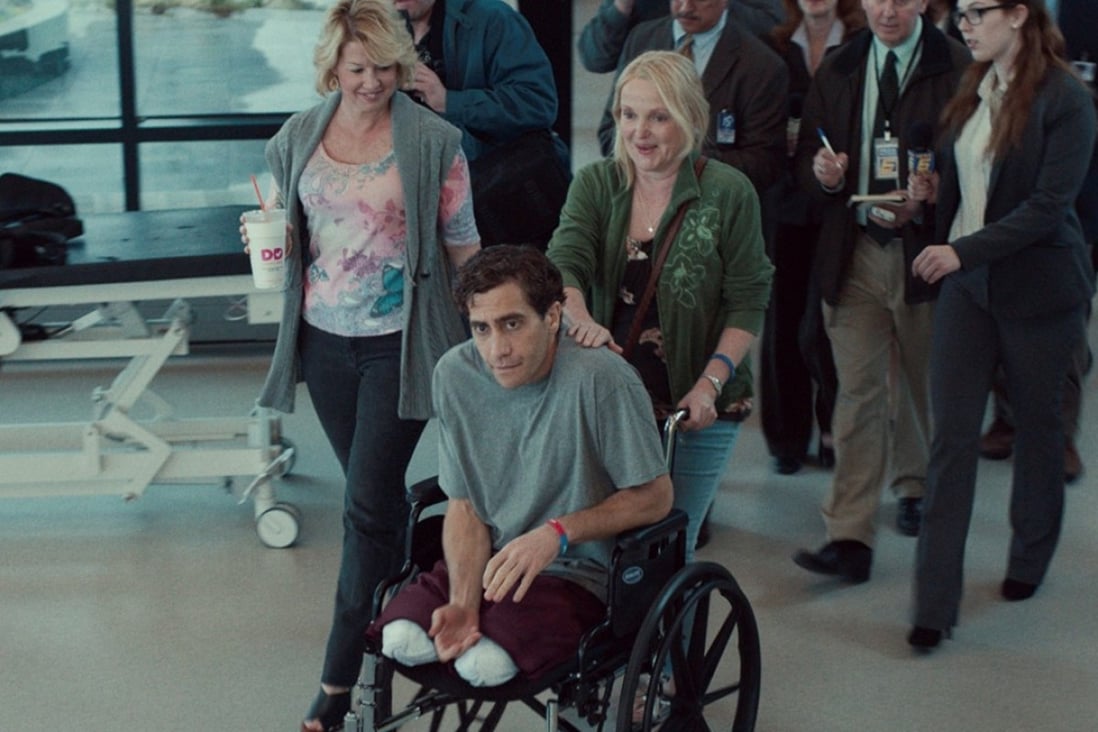 Jake Gyllenhaal and Miranda Richardson in a still from Stronger (category: IIB), directed by David Gordon Green. Photo: Lionsgate and Roadside Attractions