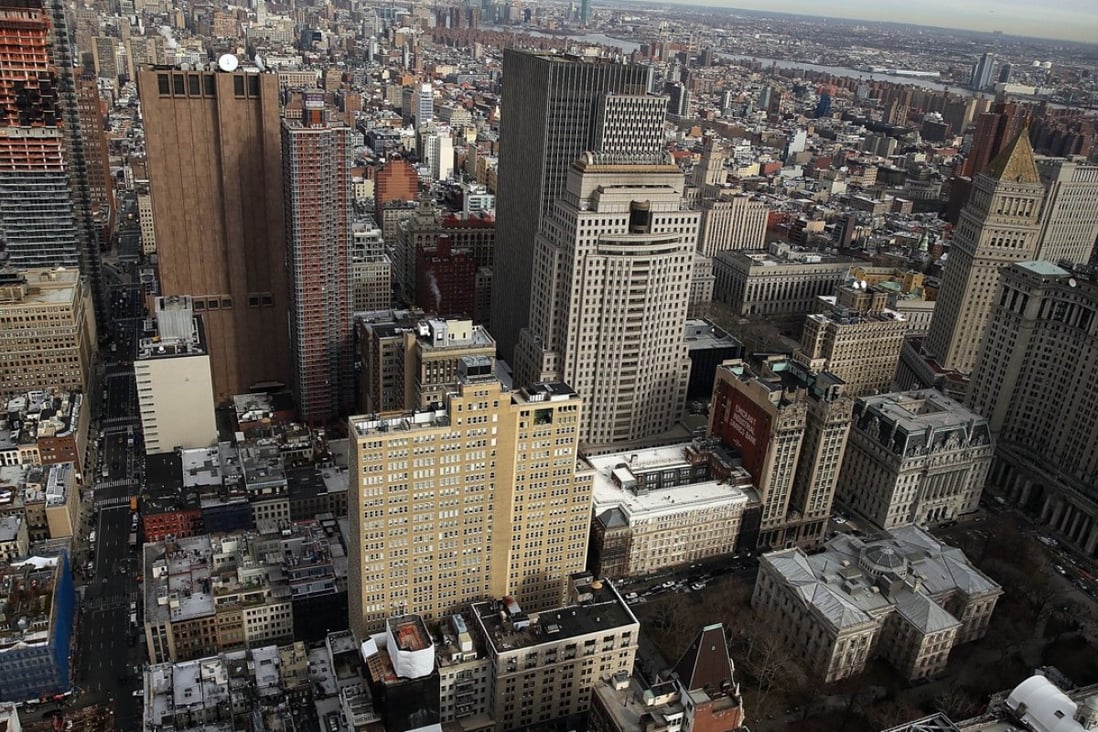 Housing price increases in the priciest markets in the US, such as New York, are expected to slow down with the Republican tax plan coming into play, say analysts. Photo: AFP