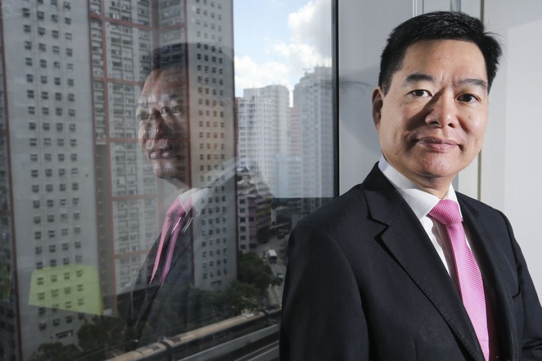 James Pong Kam-keung is an executive director of Hong Kong-listed fit-out contractor Sundart Holdings. Photo: Dickson Lee