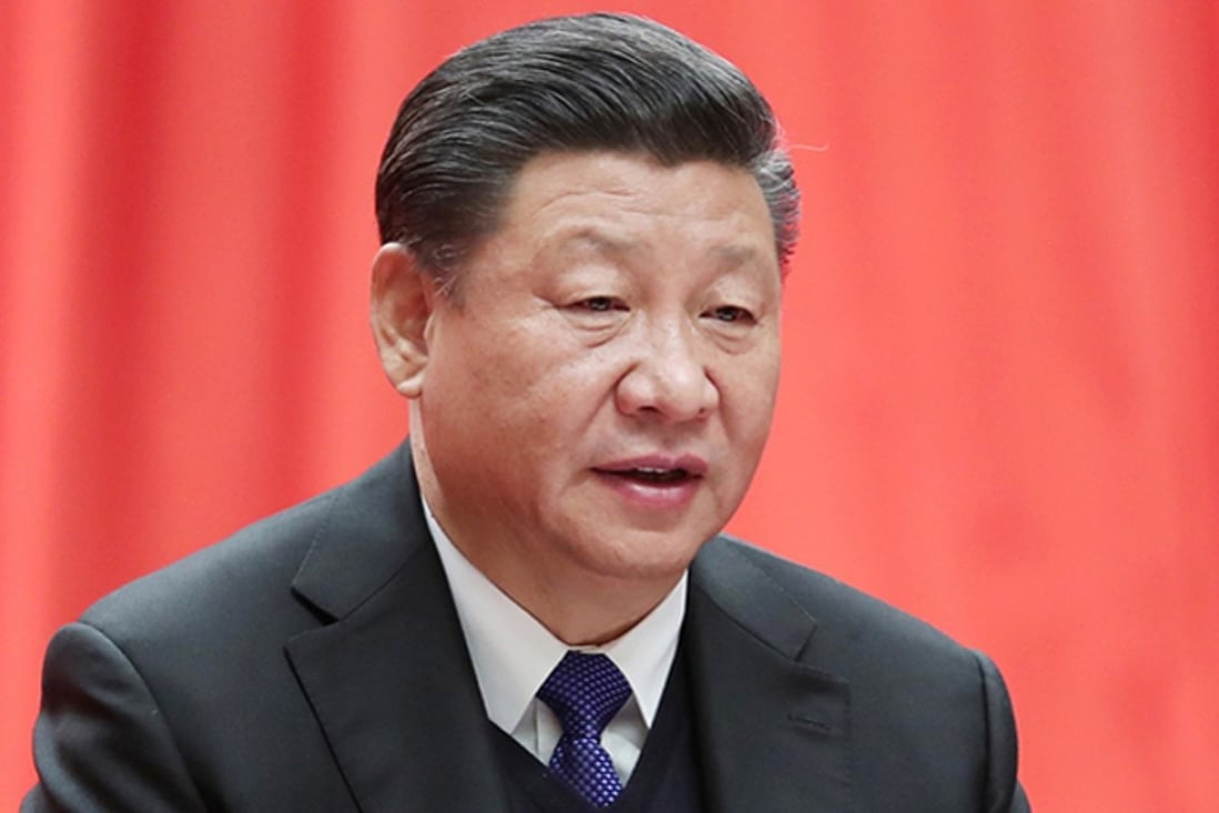 President Xi Jinping addresses the meeting of the Communist Party’s top graft watchdog in Beijing. Photo: Xinhua