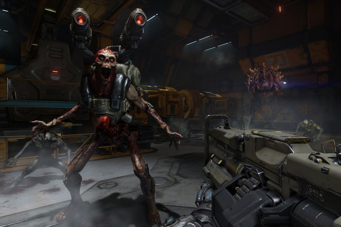 Doom VFR mimics the run-and-gun gameplay the franchise is known for.