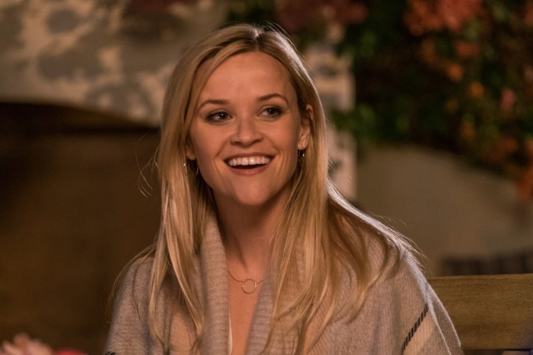 Reese Witherspoon in a still from Home Again (category: IIA), directed by Hallie Meyers-Shyer. Michael Sheen co-stars.