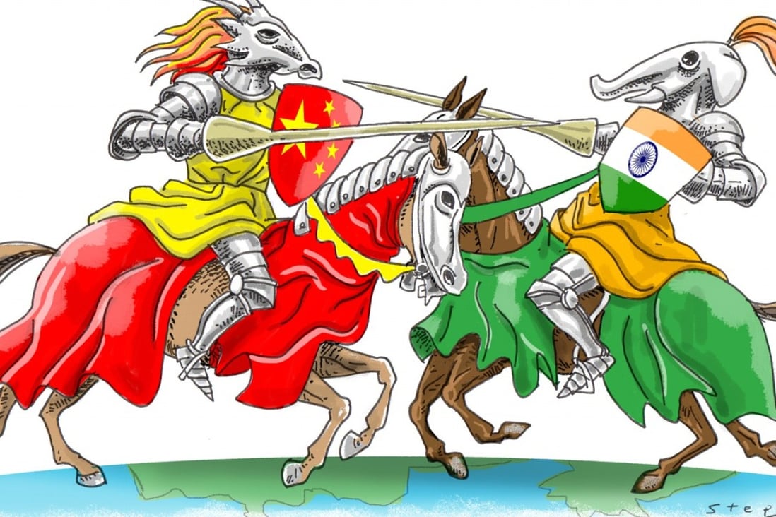South Asia is fast emerging a theatre of Sino-Indian rivalry. Illustration: Craig Stephens
