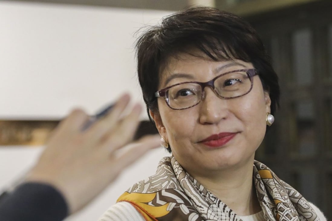 Hong Kong leader Carrie Lam has backed under-fire justice chief Teresa Cheng Yeuk-wah (pictured). Photo: Sam Tsang
