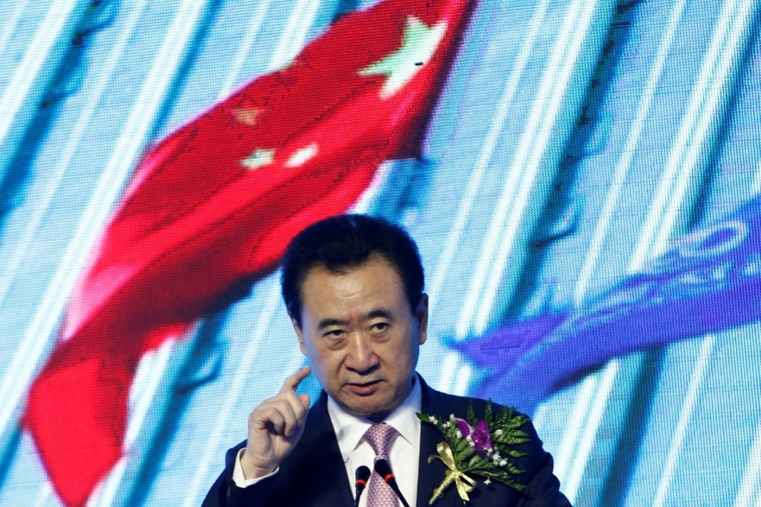 A file picture of Wanda Group’s chairman, the billionaire Wang Jianlin. Photo: Reuters