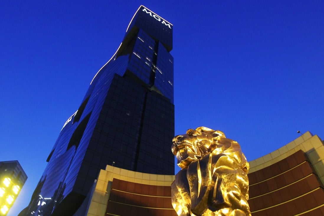 The MGM Macau casino resort. Owner MGM China has delayed the opening of its second complex in the city, MGM Cotai, for a fourth time. Photo: Edward Wong