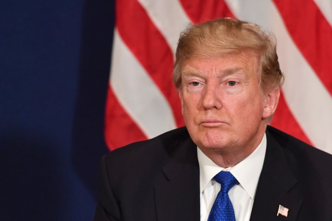 In his keynote address to the World Economic Forum, the protectionist US president is best advised to talk cooperation and not show how out of step he is. Photo: AFP