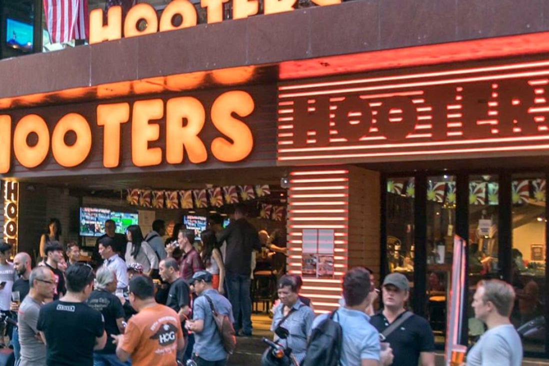 Hooters Hong Kong in Central. Photo: Facebook