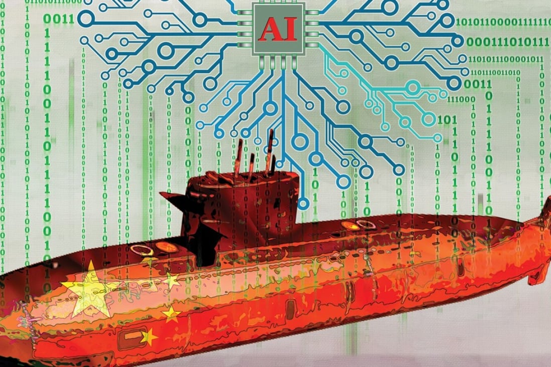 China is working to update the rugged old computer systems on nuclear submarines with artificial intelligence to enhance the potential thinking skills of commanding officers. Photo: SCMP