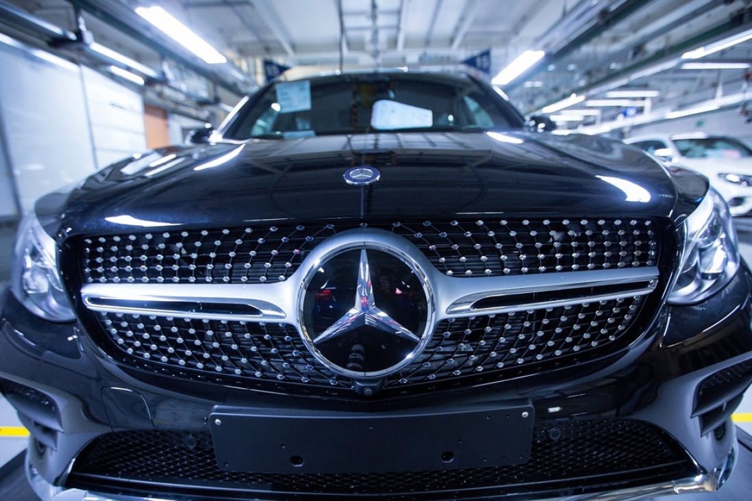 German carmaker Mercedes-Benz has apologised to Chinese consumers for using a Dalai Lama quote in its Instagram feed.Photo: Bloomberg