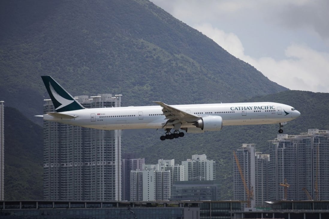 Cathay Pacific flies six times a week to the Maldives. Photo: Bloomberg