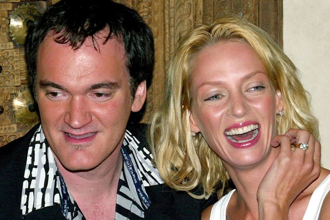 US director Quentin Tarantino with Uma Thurman during the promotional tour for Kill Bill: Volume 1 in 2003. Photo: Reuters