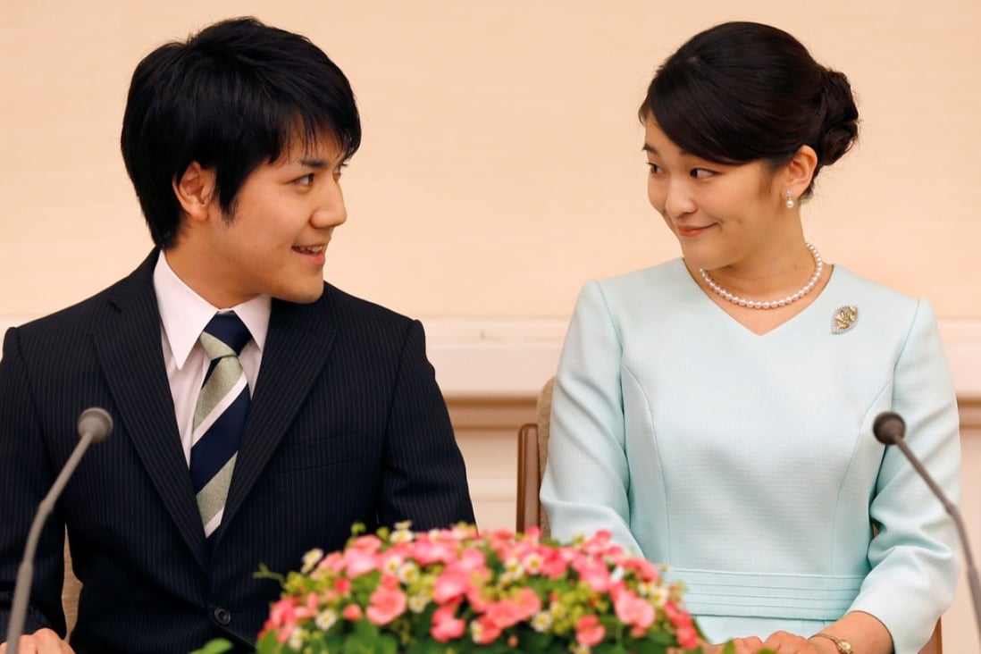 Princess Mako and her fiancé Kei Komuro. Photo: Reuters