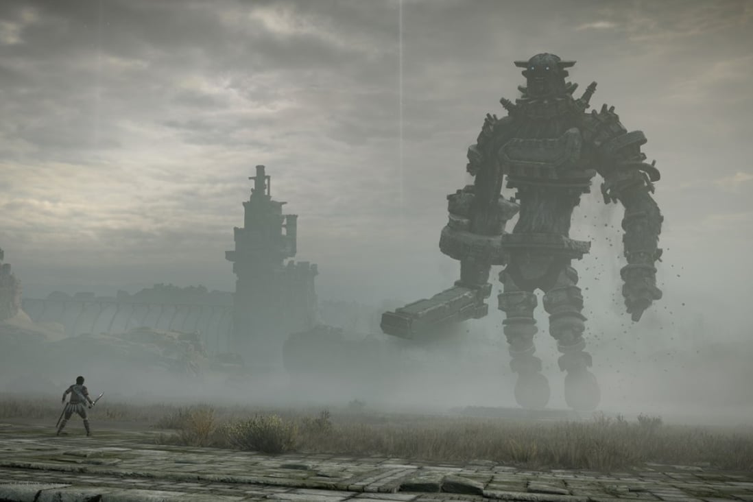 The colossi in Shadow of the Colossus are thousands of times your character’s size. Figuring out how to scale them is the challenge.