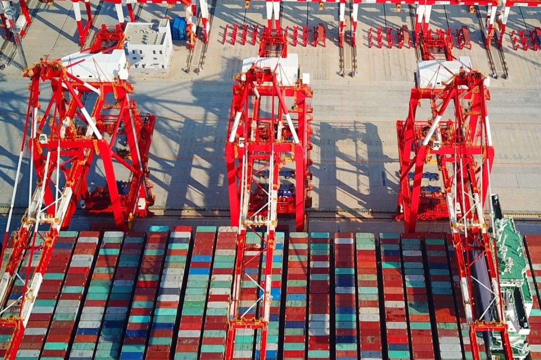 China’s overseas shipments rose 6 per cent year on year in January, while imports gained 30.2 per cent in the month. Photo: AFP