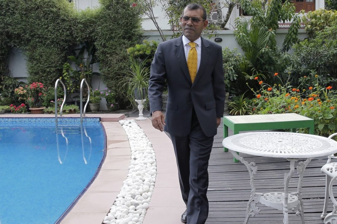 Former Maldives president Mohamed Nasheed said last month that President Yameen Abdul Gayoom has opened the doors to Chinese investment without regard for procedure or transparency. Photo: AP
