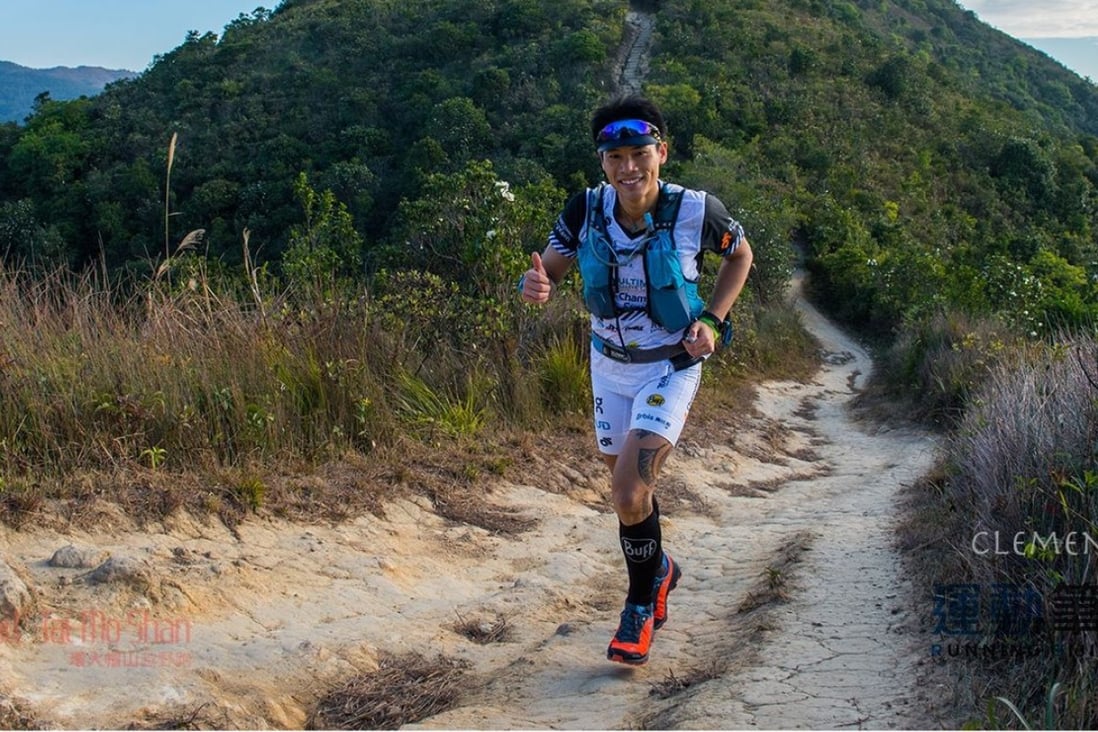 Wong Ho-fai is a good runner because he took to the trails to escape reality. Photos: Handout