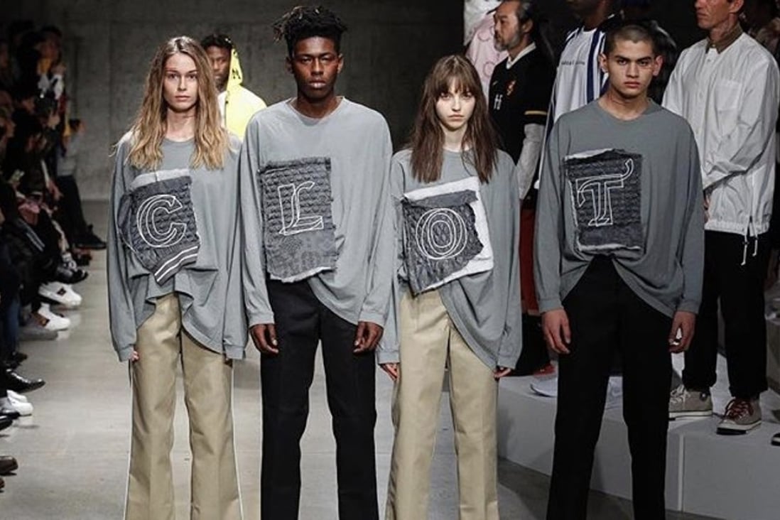 Hong Kong-based brand Clot showed at New York Fashion Week.